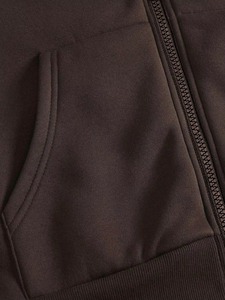 Sudadera con Capucha de Alta Calidad para Hombre, Mezcla de Algodón, Estilo Básico de Moda con Logotipo de Diamantes de Imitación Personalizable para Invierno - Product Image 3