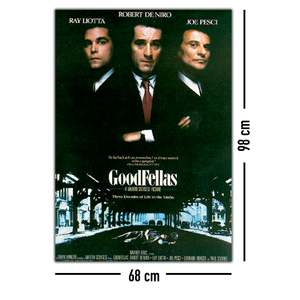 Affiche murale moderne GoodFellas, design avec cadre noir - Product Image 2