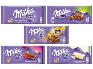 Barritas de Chocolate Amargo Milka de 90g, Dulces Sólidos con Galleta, Ideales para Momentos de Chocolate en Movimiento - Product Image 6