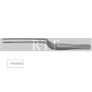 Hot Sales 12cm Adson Bayonet Kocher Forceps Tweezers Top RFT <b>Medical</b> Dressing ENT Instruments for Dental Surgical Procedures - Product Image 4