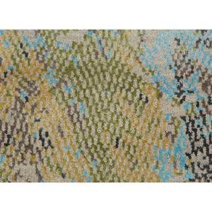 Alfombra Uvenuti de Lana y Seda de Bambú Tejida a Mano con Patrón Abstracto Beige y Marrón para el Hogar LRB-1511 - Product Image 3