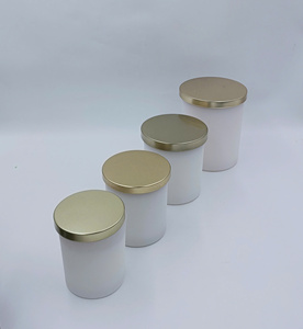 เทียนแก้วแบบถ้วยมีกลิ่นหอมคริสต์มาสของตกแต่งบ้านสีสันสดใสขี้ผึ้งปาล์ม - Product Image 6