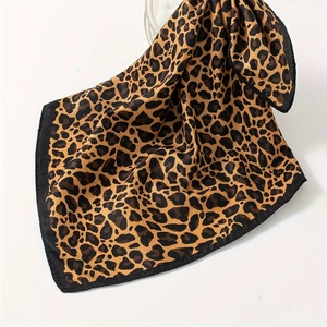 Pañuelo de seda satinada cuadrado con logo personalizado, bandana con puntos, a cuadros, rayas, lazos, seda satinada cuadrada con impresión personalizada - Product Image 2