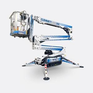 Plataforma de trabajo aérea hidráulica, recolector de cerezas, remolque telescópico articulado, 3 toneladas, segunda mano, en venta - Product Image 4