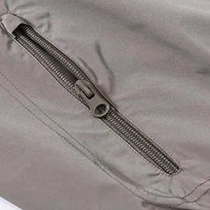 Blouson d'aviateur unisexe de couleur unie en laine personnalisé au design unique Veste d'hiver à capuche avec col mandarin de haute qualité Doublure en coton - Product Image 3