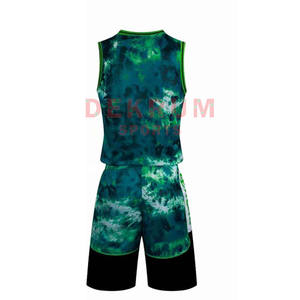 Uniforme de basket-ball Slim Fit pour homme à séchage rapide, design personnalisé, vêtements d'équipe avec logo imprimé, nouveau numéro de modèle, techniques de sublimation - Product Image 2