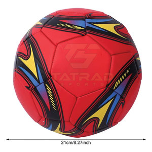 Ballons de football personnalisés de haute qualité, respirants, légers, imprimés sur mesure, prix de gros d'usine - Product Image 3