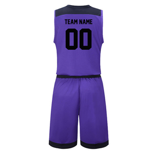 Camiseta y pantalones cortos de baloncesto de sublimación de poliéster 100% de alta calidad, cómodos para equipos de Club, uniformes de baloncesto - Product Image 6
