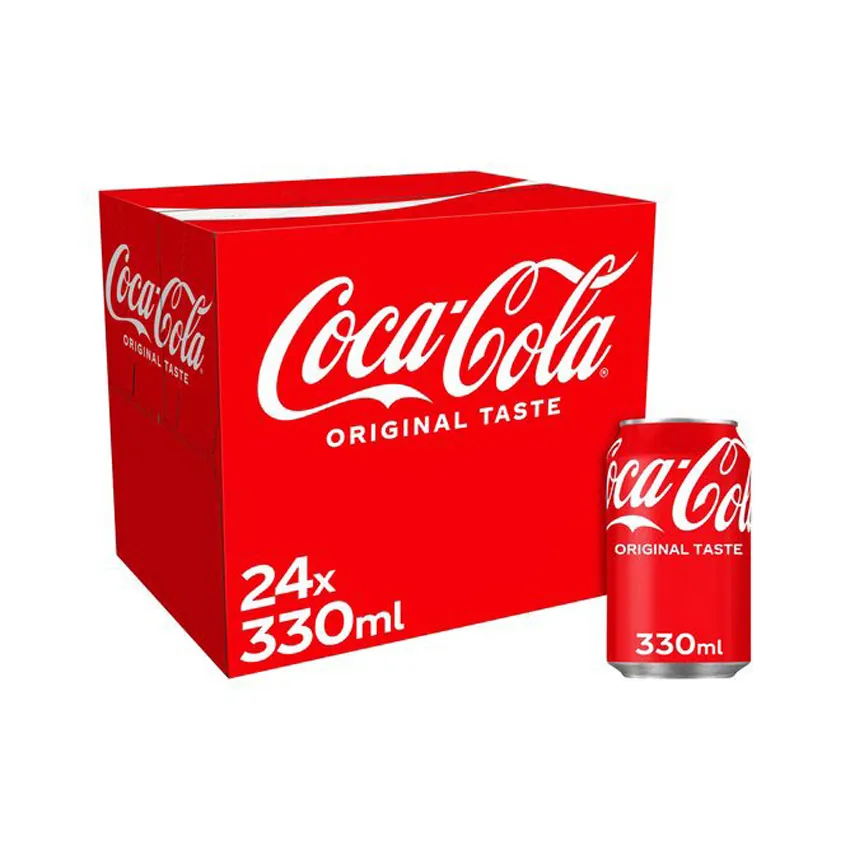 코카콜라 330ml x 24 캔, 코카콜라 1.5 리터 500ml 20 온스 병 오리지널 클래식 콜라 청량 음료