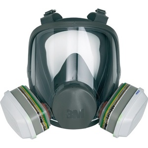 Respirador de Cara Completa Serie 3M 6800, Talla M, Certificado EN 136, Sin Filtro - Product Image 1