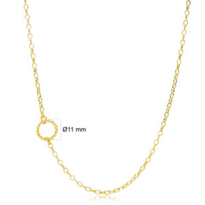 Collar de cadena hueca delicada, venta al por mayor, joyería de plata de ley 925 hecha a mano - Product Image 2