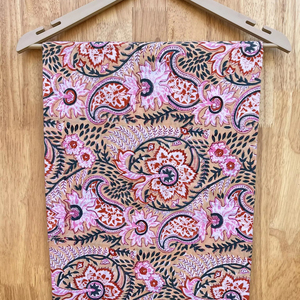 Tissu en coton imprimé bloc à main indien nouveau Design léger pour vêtements-chemises sacs rideaux et housses en gros - Product Image 1