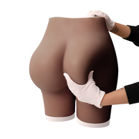 Grosses coussinets en silicone pour fesses et hanches, culotte gainante en silicone, rehausseur de fesses, faux fessier, liftant de fesses