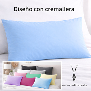 Federa in Polietere Morbido al Tatto Disponibile in Varie Misure e Colori con Chiusura a Cerniera - Product Image 1