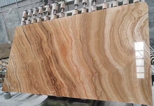 ألواح رخام العقيق الشفاف بالجملة، تصميم مخصص فاخر للفلل والفنادق، أبواب داخلية وكسوة جدران للحمامات مقاومة للماء - Product Image 3