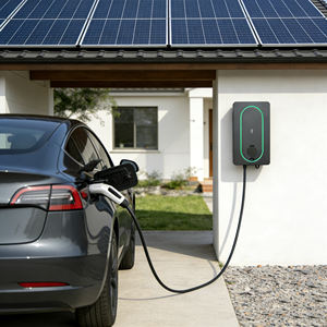 Estación de Carga Solar para Vehículos Eléctricos Tipo 2 Wallbox 7.4kW 22kW, <span class=keywords><strong>Cargador</strong></span> DC, <span class=keywords><strong>Cargador</strong></span> Solar para Vehículos Eléctricos DLB - Product Image 1