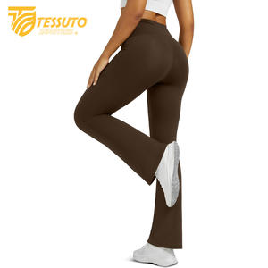Short de course taille haute en coton/polyester pour femmes pour femmes Fitness Sports Yoga Pantalon avec doublure intérieure Séchage rapide - Product Image 6