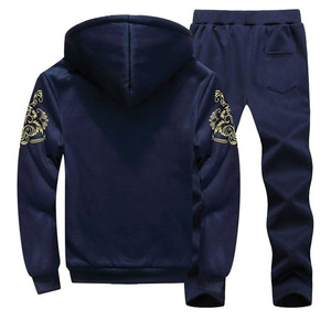 Venta al por mayor de sudaderas y sudaderas transpirables para hombre de Pakistán cremallera completa chándal ropa deportiva hombre 100% conjuntos de algodón - Product Image 2