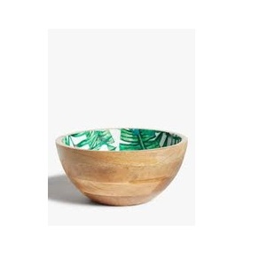 Customized Design Acacia Wooden <b>Large</b> <b>Bowl</b> Environmentally Friendly Dinnerware for Hotel Resort Party Usage for Fruit <b>Serving</b> - Product Image 5