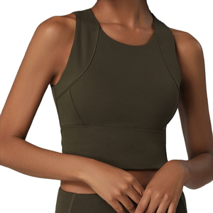 Style Custom Athletic Yoga Sports Corset Women Sports Bra Tops Fitness Workout Gym Sexy Backless Bra - Product Image 2