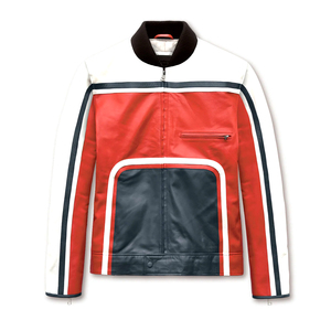 แจ็กเก็ตหนังสำหรับผู้ชายเสื้อแจ็คเก็ตหนังสำหรับฤดูหนาว - Product Image 1