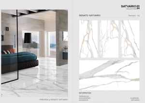 Volakas ขนาด600x1200มม. กระเบื้องพอร์ซเลนสีขาวเนื้อนุ่มและเงามันดูดซับน้ำได้น้อยกระเบื้องปูพื้นห้องนั่งเล่นกระเบื้องผนังพื้นหลัง - Product Image 5