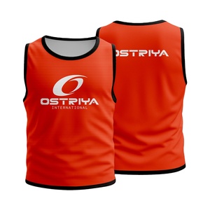 2026 New Arrival Adjustable Printed Front Exercise Fitness <b>Training</b> Vest Sports Soccer <b>Bibs</b> for Unisex 100% Polyester Quick Dry - Product Image 1