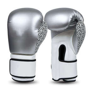 Leather & Synthetic <b>Boxing</b> Gloves with Adjustable Buckle Closure for Maximum Durability and Budget Training-Customizable Options - Product Image 5