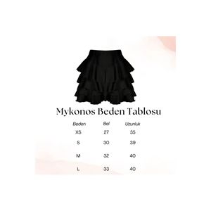 Gonna Maglione Nera da Donna Mykonos - Product Image 2