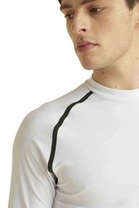100% Spandex Polyester Rash Guard <b>Swimming</b> Training <b>Long</b> <b>Sleeves</b> O Neck Stylish Gym Fitness Shirts for Adults - Product Image 6