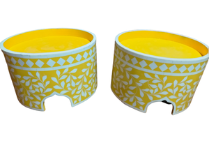 Soporte para Pastel Clásico con Incrustaciones de Hueso, Decoración de Postres de Lujo, Personalizable para Bodas, Eid, Ramadán, Eventos Elegantes - Product Image 5