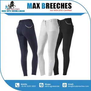 Proveedor directo de fábrica, logotipo personalizado, Jodhpurs, superventas, parche protector para la rodilla, calzones, función de espinilleras, cuero hecho para montar - Product Image 6