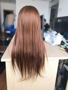 Nous avons des cuticules de cheveux 100% humains non traités HD perruques de dentelle frontale transparente au prix d'usine de gros - Product Image 4