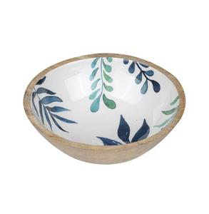 Producto de tendencia Cuencos de madera natural Tamaño personalizado Tazón de madera con acabado de esmalte de Acacia Tazón para servir. - Product Image 1