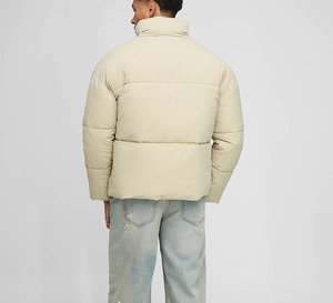 Chaqueta Acolchada con Forro Polar Térmico para Hombre, Novedad, Unisex, con Bolsillos Tipo Cargo, Decoración, Repelente al Agua, Estilo Bomber - Product Image 6