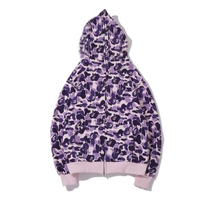 Nouvel arrivage : Sweat à capuche zippé intégral en molleton bouclette épais, coupe oversize, uni, personnalisable avec impression intégrale - Product Image 2