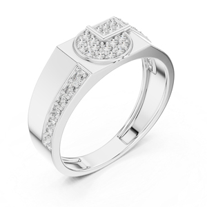 Anillo de Compromiso de Oro Rosa de 14K con Diamante Redondo Cultivado en Laboratorio para Mujer |   Diamante Cultivado Nuevo - Product Image 3