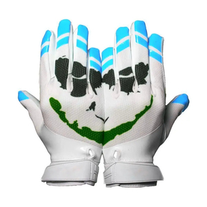 Guantes de fútbol americano con diseño personalizado de ajuste elástico para jóvenes, guantes de fútbol americano con logotipo de equipo, guantes de fútbol americano - Product Image 2