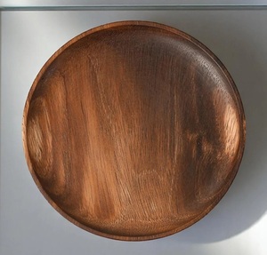 Platos de madera ecológicos para servir, producto de gran demanda, platos de madera para servir seguros para bodas, fiestas, hogares, hoteles y restaurantes - Product Image 3