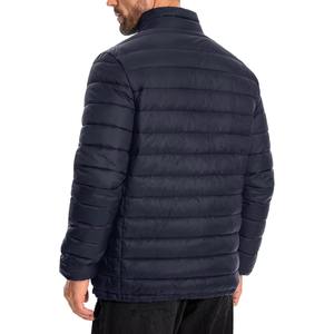 Veste matelassée unisexe en toile enduite de qualité supérieure, vente en gros OEM, isolée, imperméable, respirante, élégante, coupe hiver - Product Image 5