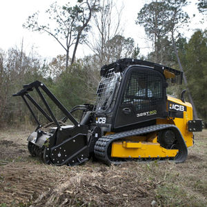 Vente chaude JCB Skid Steer Mulcher Attachment Euro5/EPA Engine High Efficiency Forestry Mulching Equipment Wholesale Factory - Product Image 1