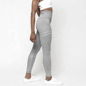 Mallas de compresión con bolsillos personalizados para mujer, Leggings con cordones para Fitness, talla grande, venta al por mayor - Product Image 5