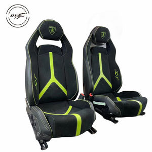 Asientos de Pista Ligeros de Acero de Alta Calidad, Asientos de Cuero Negro Totalmente Automáticos para AVENTADOR, Remanufacturados OEM - Product Image 5