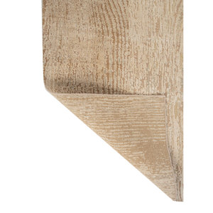 พรมขนสัตว์ผสมไหมถักมือสีเบจน้ำตาลลายเอนโทรปี สำหรับห้องนั่งเล่น พรมปูพื้นรูปทรงสี่เหลี่ยมผืนผ้าสำหรับบ้านและทางเดิน - Product Image 5