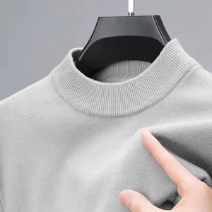 Sweat-shirt à col rond en molleton 100% coton pour hommes, imprimé de lettres personnalisées, vente en gros de sweat graphique à col rond de style costume - Product Image 5