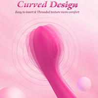 Beginners 8 Seconden Orgasme Vinger-vormige Dildo Vibrator 9 Frequenties Latex USB Oplaadbaar voor Tepel Clitoris G-Spot Seks