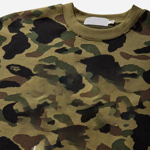 Sudadera Holgada Informal de Camuflaje Estilo Hip-hop Urbano para Hombre, Sudadera Extra Grande de Moda para Hombre, 100% Algodón Felpa, Sudaderas con Capucha para Hombre - Product Image 3