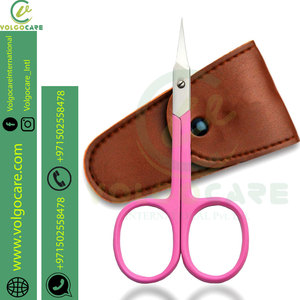 2025 Wholesale Professional Nail and Pedicure <b>Scissors</b> High Carbon Stainless Steel Unique Style Curved Beauty Blade - Product Image 1