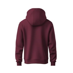 High Quality 100% Cotton Terry Oversize Hoodie Streetwear Thick Fleece Drop Shoulder Plain Blank Custom Men's Hoodie for - Product Image 5