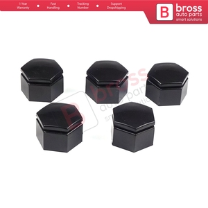 BSP632 5 Pieces Car <b>Wheel</b> Bolt Screw Cover Black <b>Plastic</b> Cap 21 mm * 22 mm for Insignia A G09 2008-2017 13283158 - Product Image 2